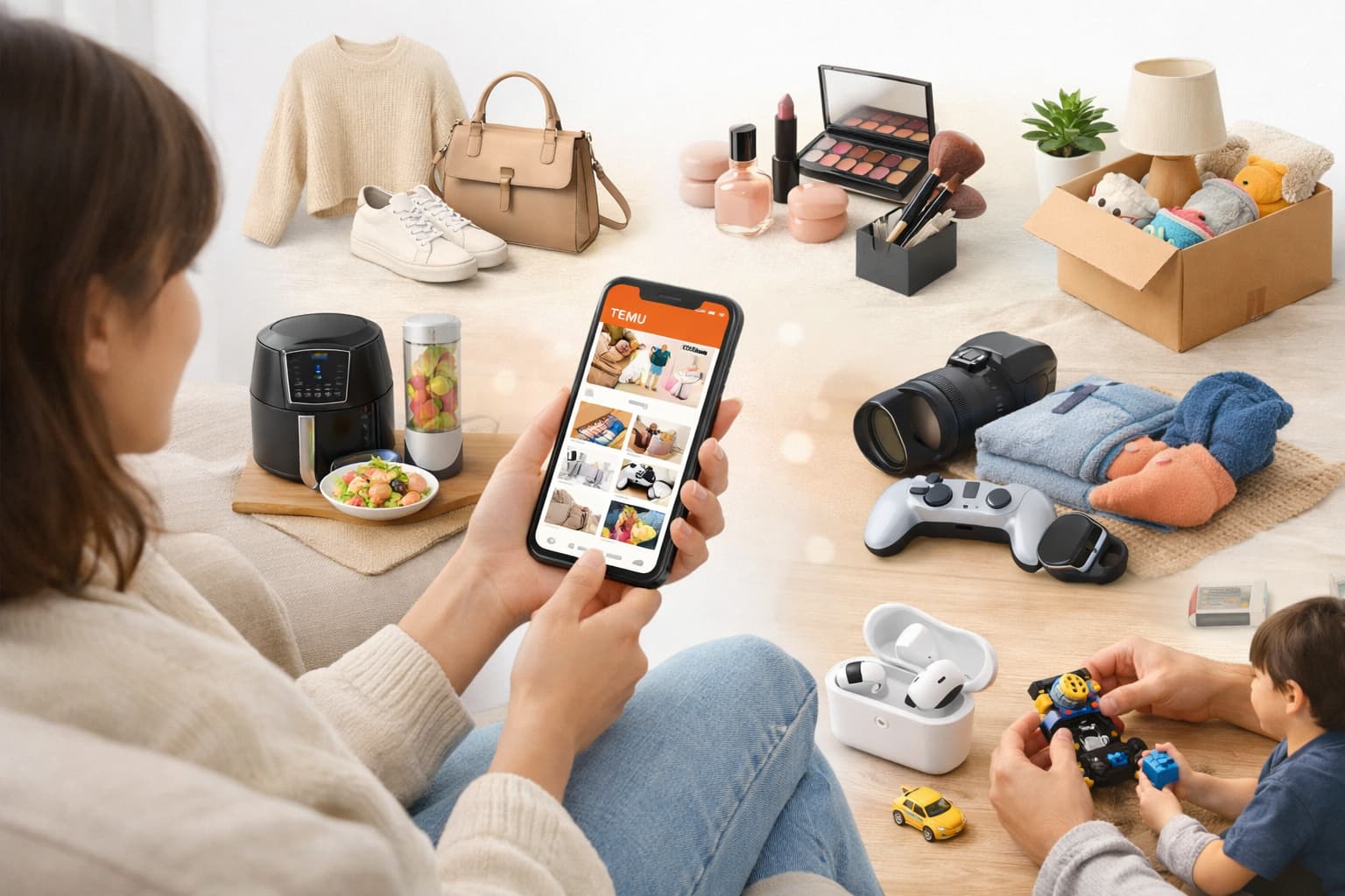 Beliebte Produktkategorien auf Temu entdecken