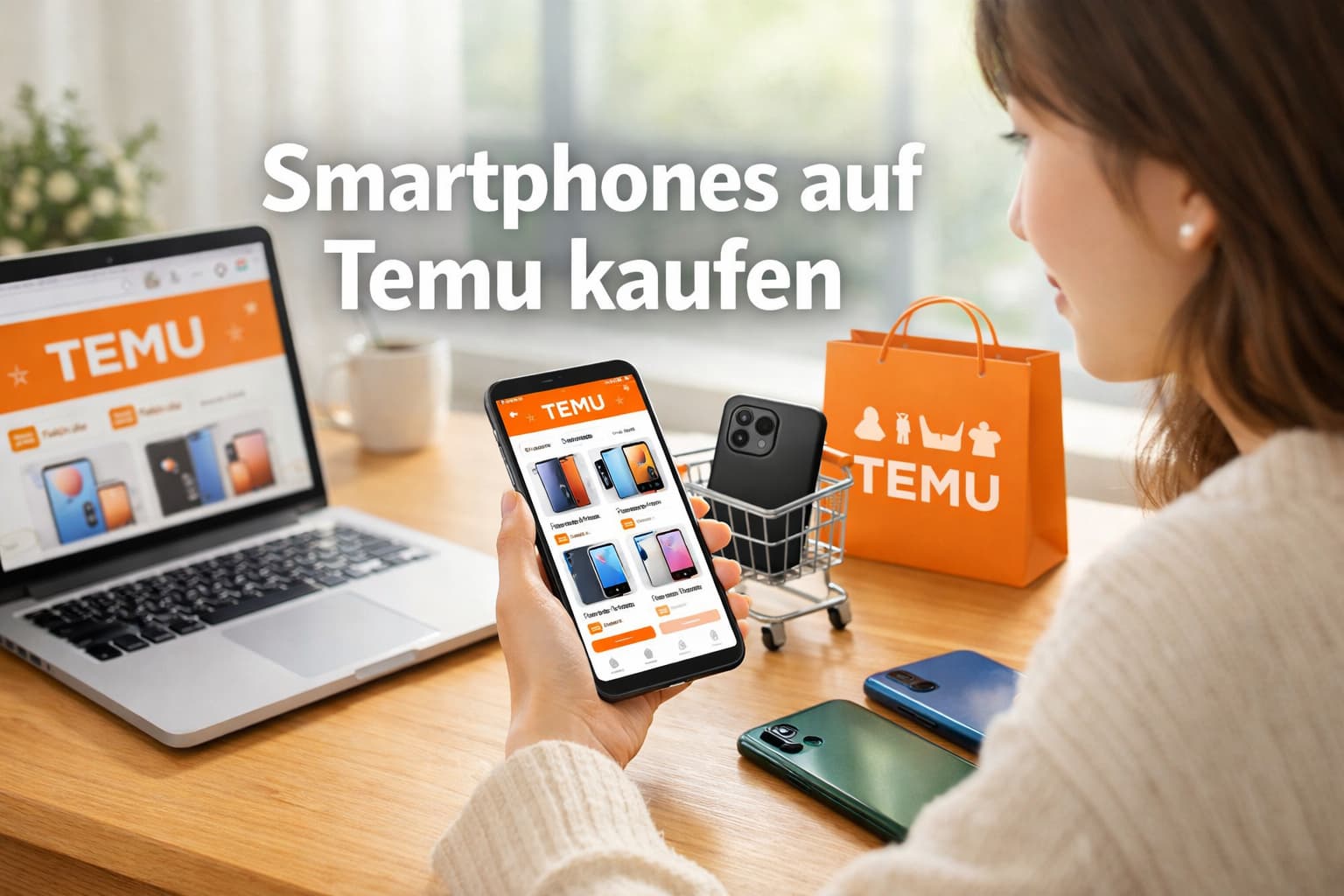 Smartphones auf Temu kaufen – clever, sicher und modern
