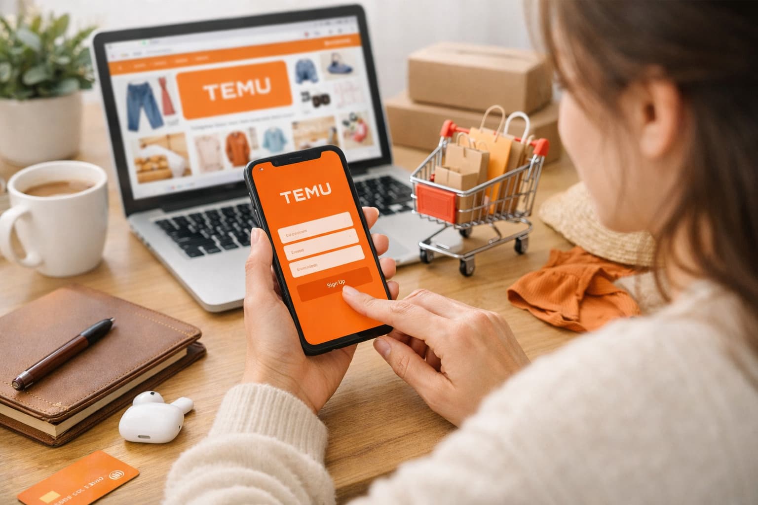 Temu Konto erstellen – sicher und einfach starten