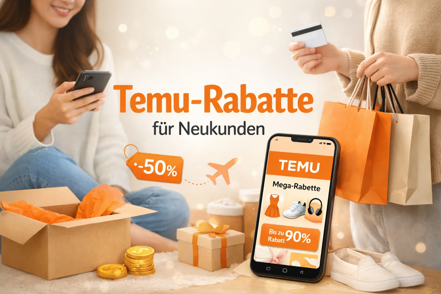 Temu-Rabatte für Neukunden: So sparst du maximal