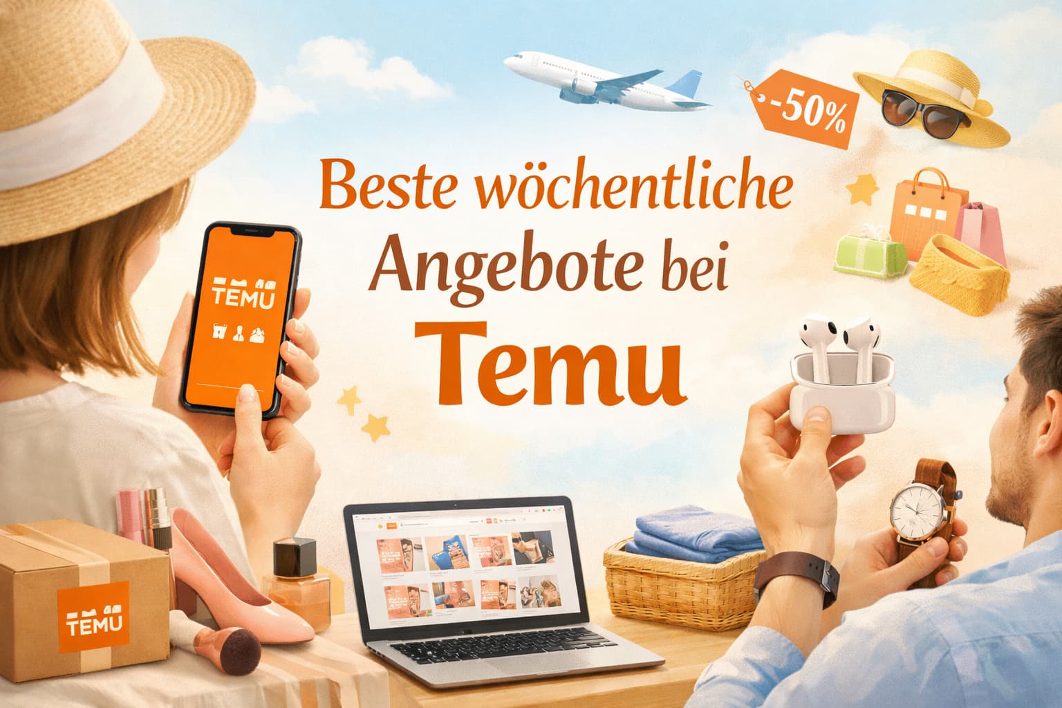 Beste wöchentliche Angebote bei Temu – Jetzt sparen