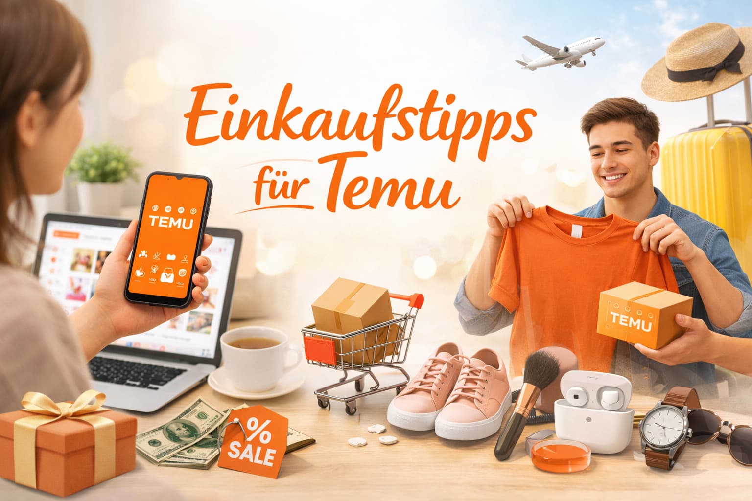 Einkaufstipps für Temu – clever sparen mit der App