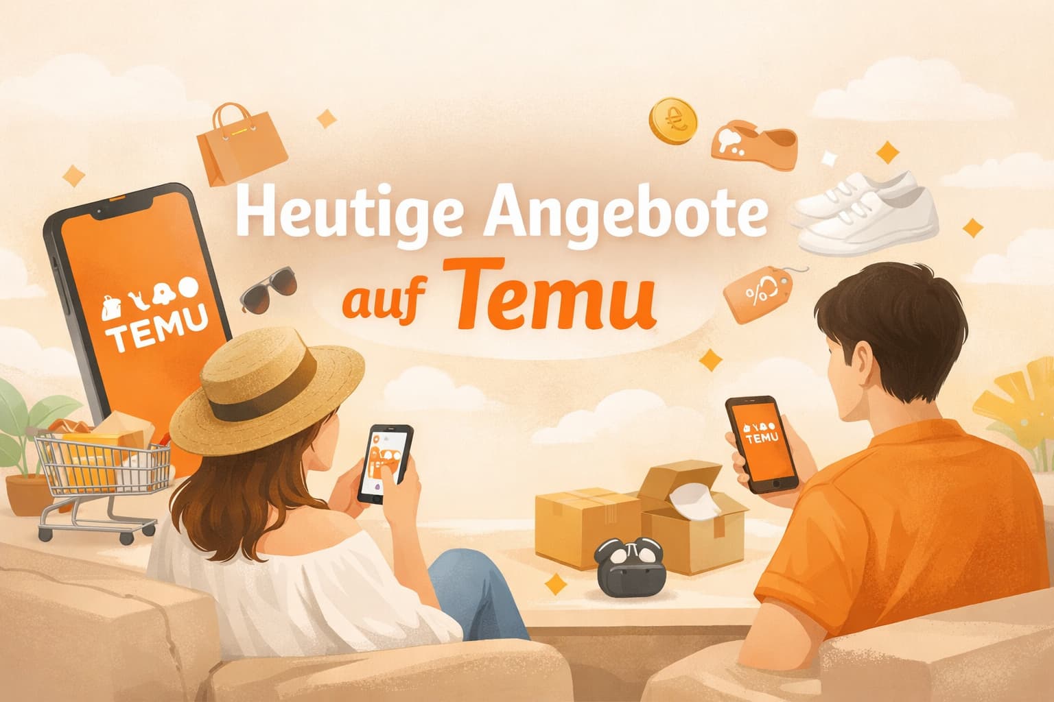 Heutige Angebote auf Temu – Die besten Deals heute sichern
