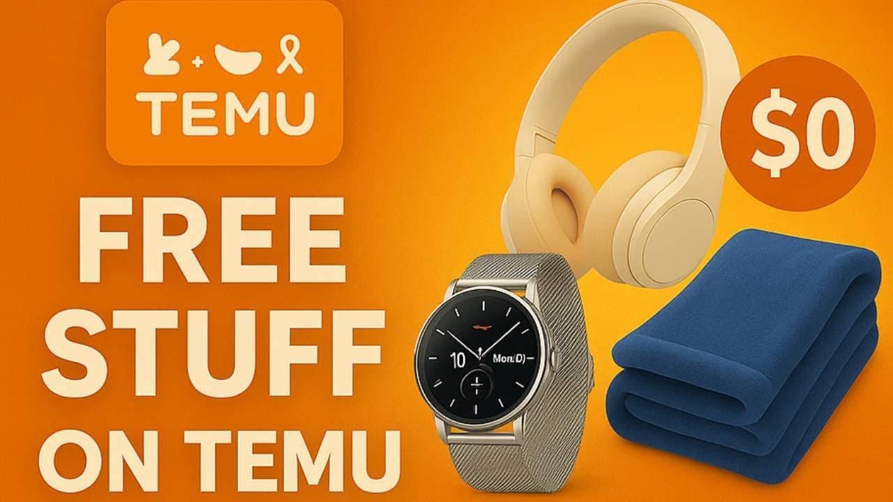 Wege, um kostenlose Produkte auf Temu zu erhalten