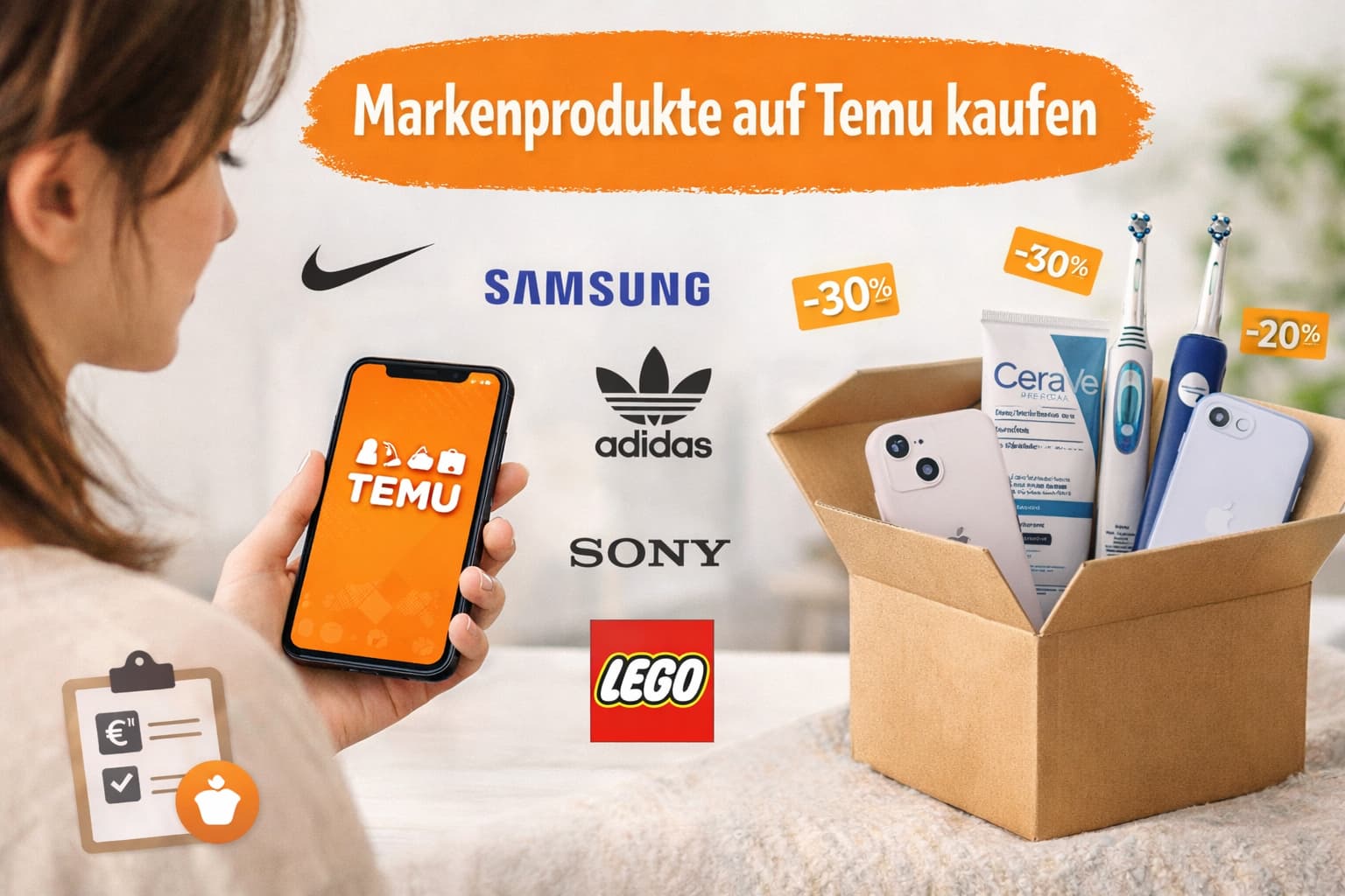 Markenprodukte auf Temu kaufen: Sicher & clever shoppen