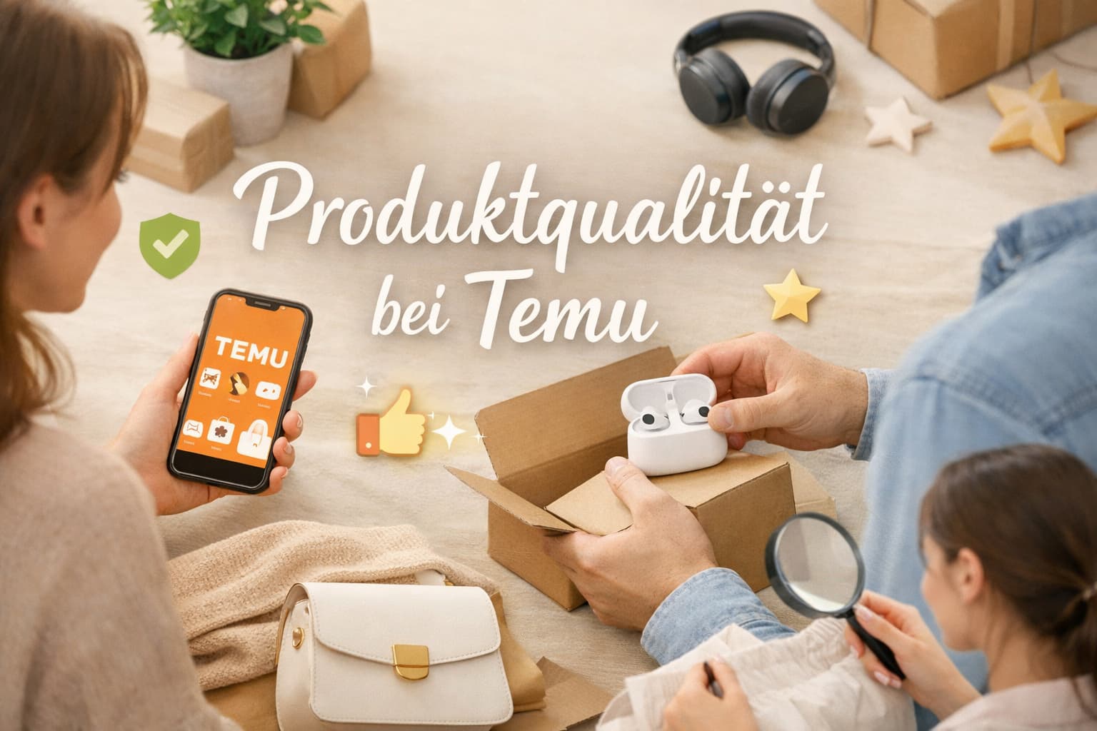 Produktqualität bei Temu: Was Käufer wirklich erwarten können