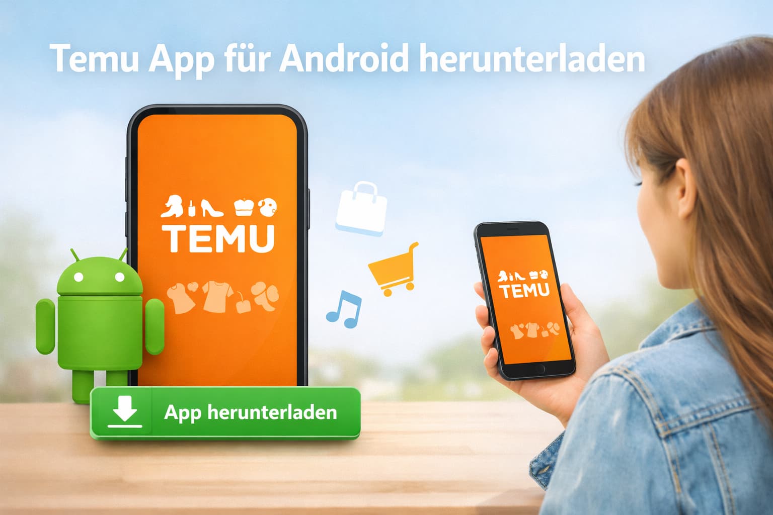 Temu App für Android herunterladen und clever sparen