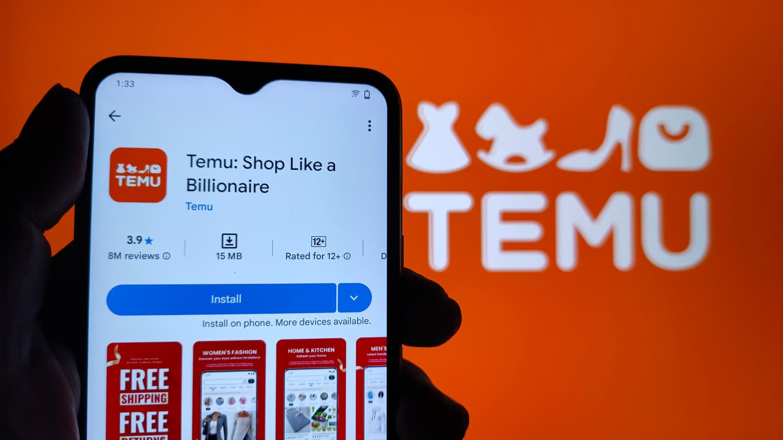 Zentrale Funktionen der Temu App