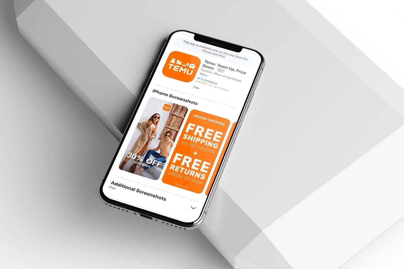 So funktioniert das Einkaufen mit der Temu App