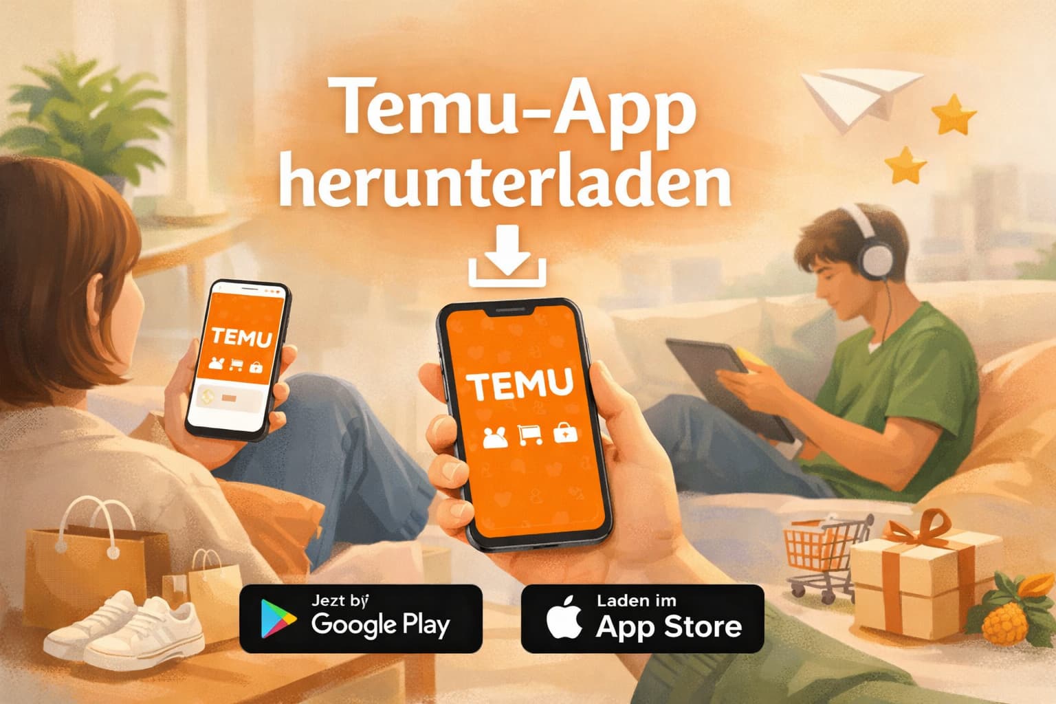 Temu-App herunterladen einfach und sicher nutzen