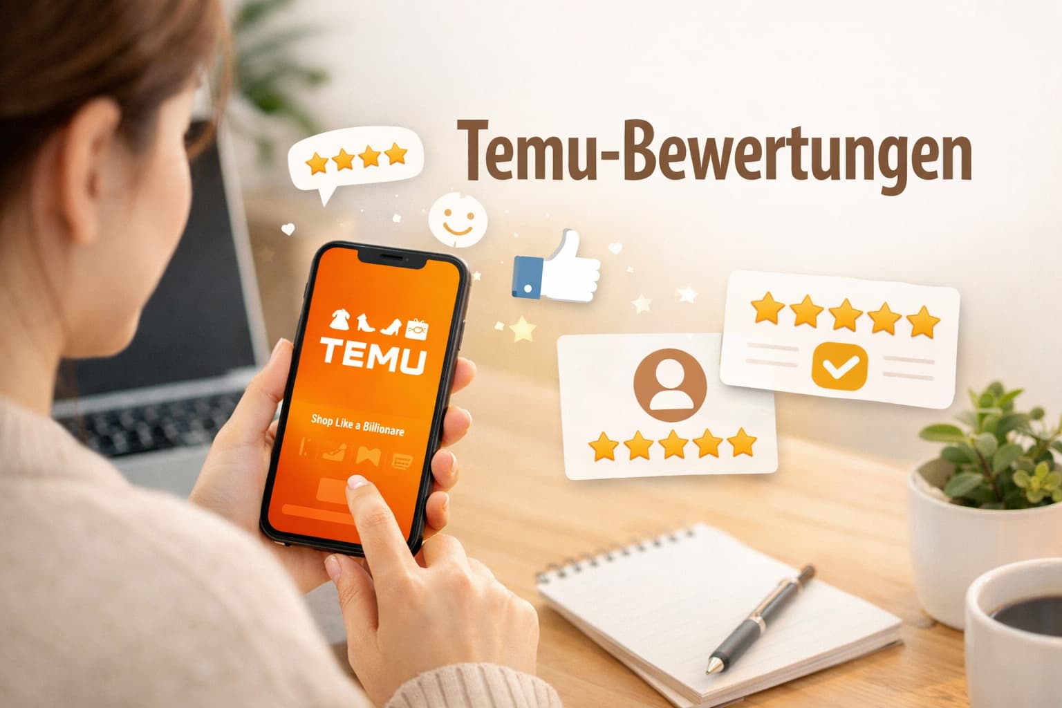 Temu-Bewertungen: Erfahrungen mit der Temu-App