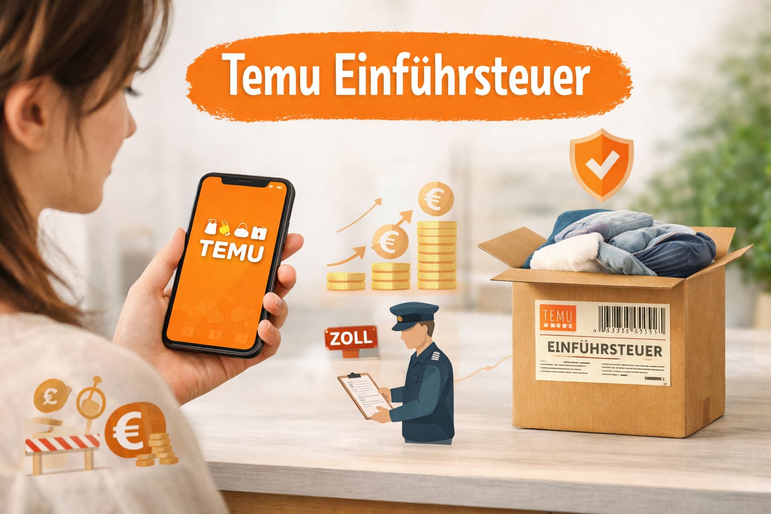 Temu Einfuhrsteuer verstehen und richtig anwenden