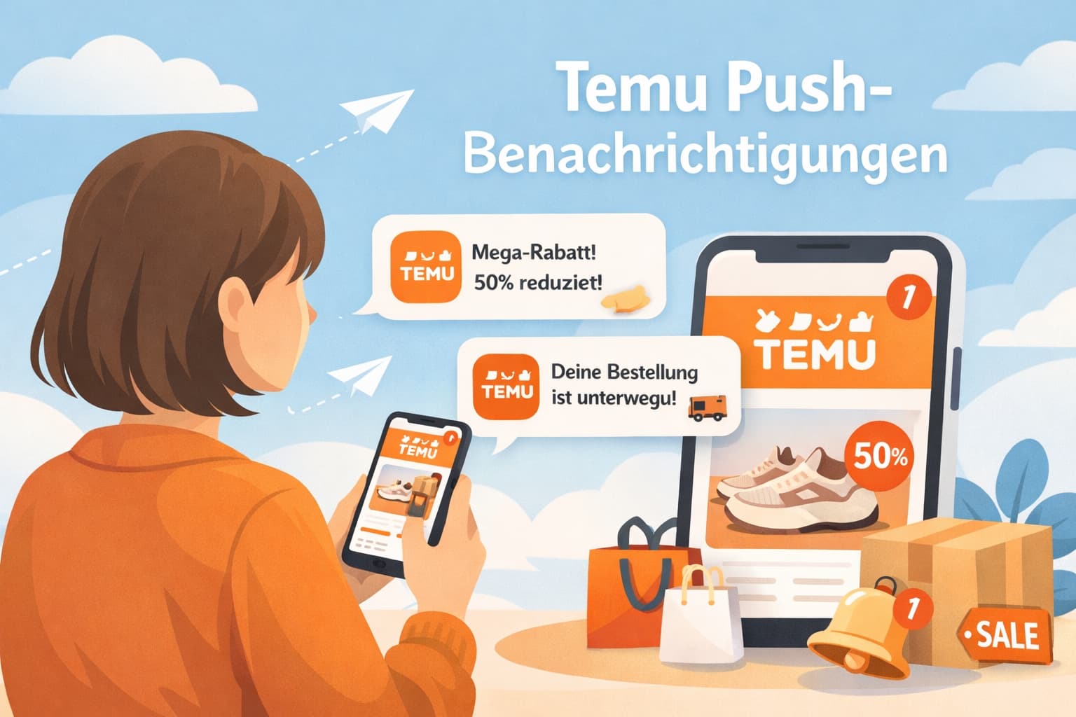 Temu Push-Benachrichtigungen clever aktivieren und nutzen