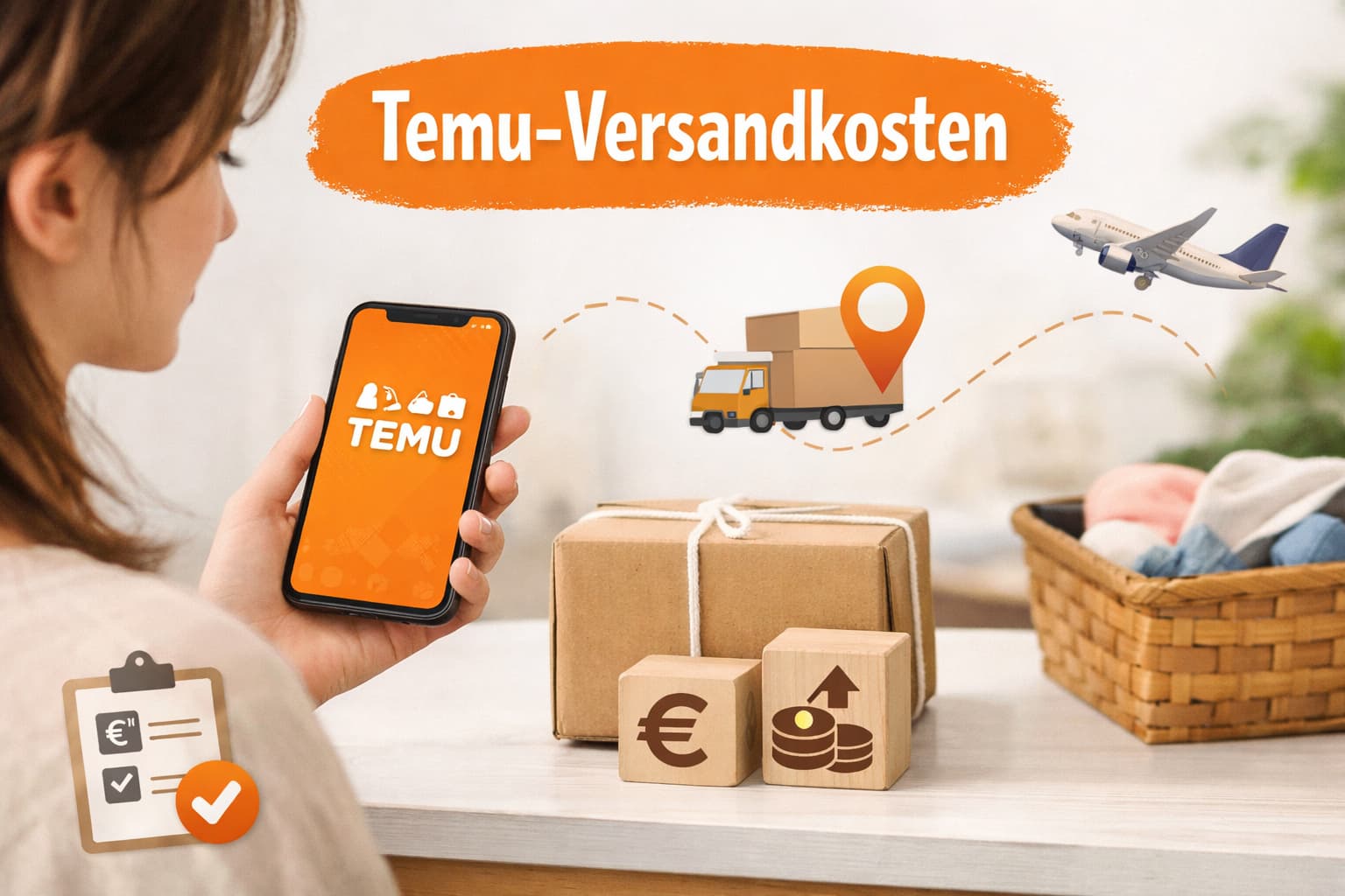 Temu-Versandkosten: So günstig ist der Versand mit der App