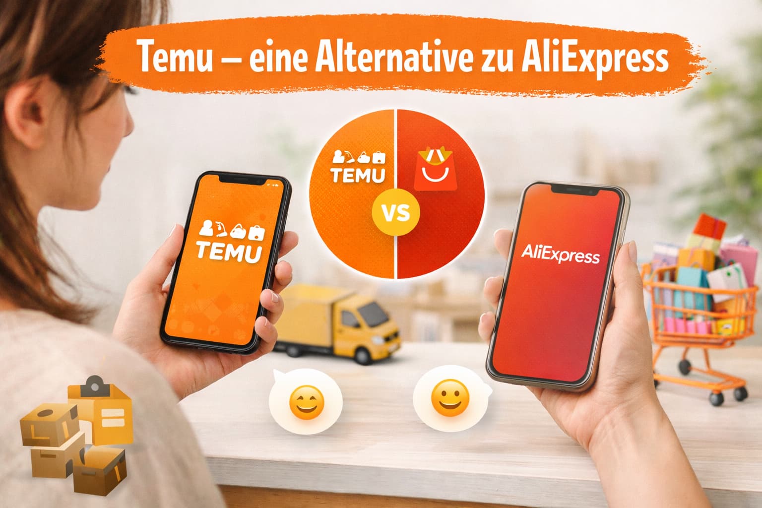 Temu – eine Alternative zu AliExpress für smartes Online-Shopping