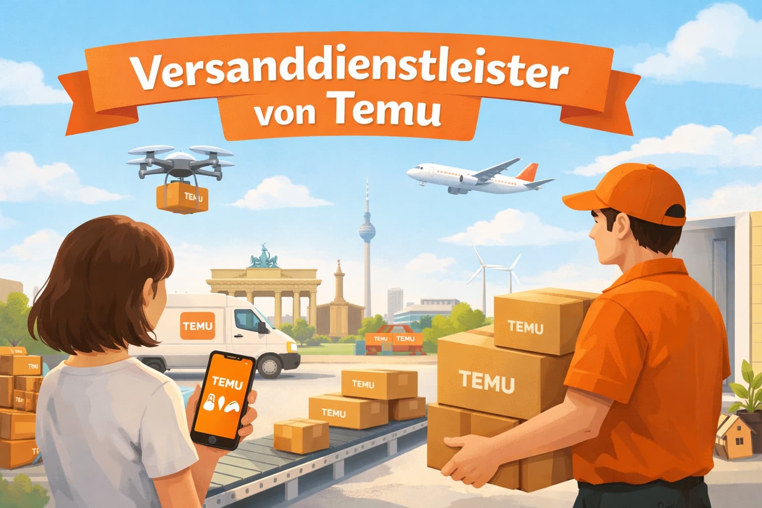 Versanddienstleister von Temu: So funktioniert die Lieferung