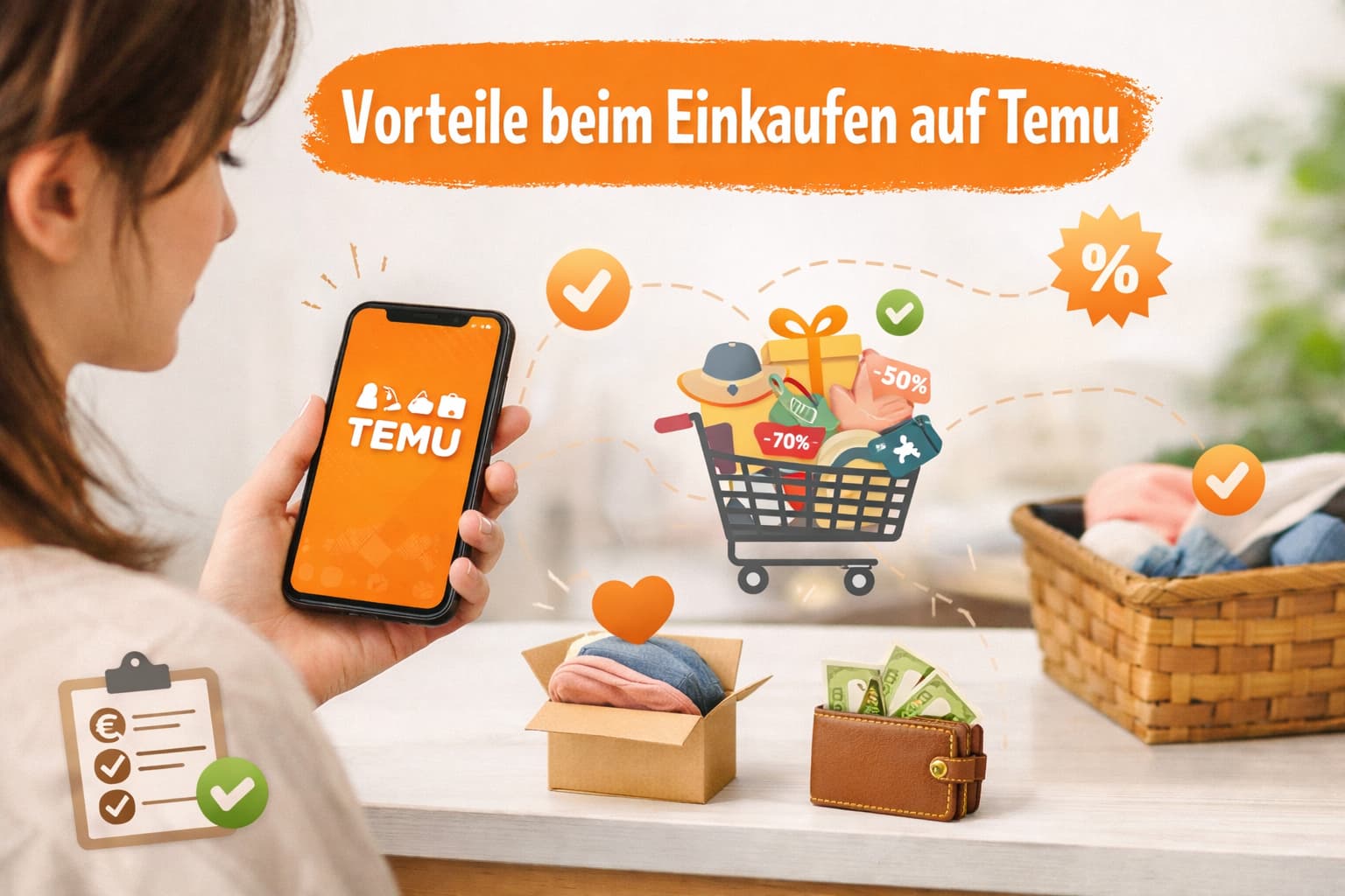 Vorteile beim Einkaufen auf Temu für modernes Online-Shopping