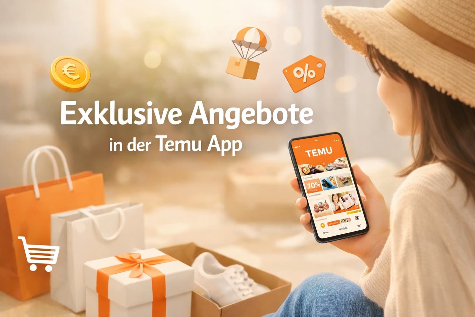 Exklusive Angebote in der Temu App clever nutzen