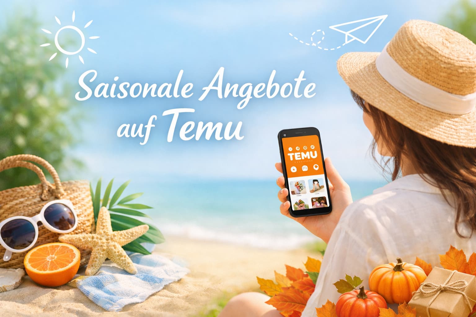 Saisonale Angebote auf Temu einfach und günstig nutzen