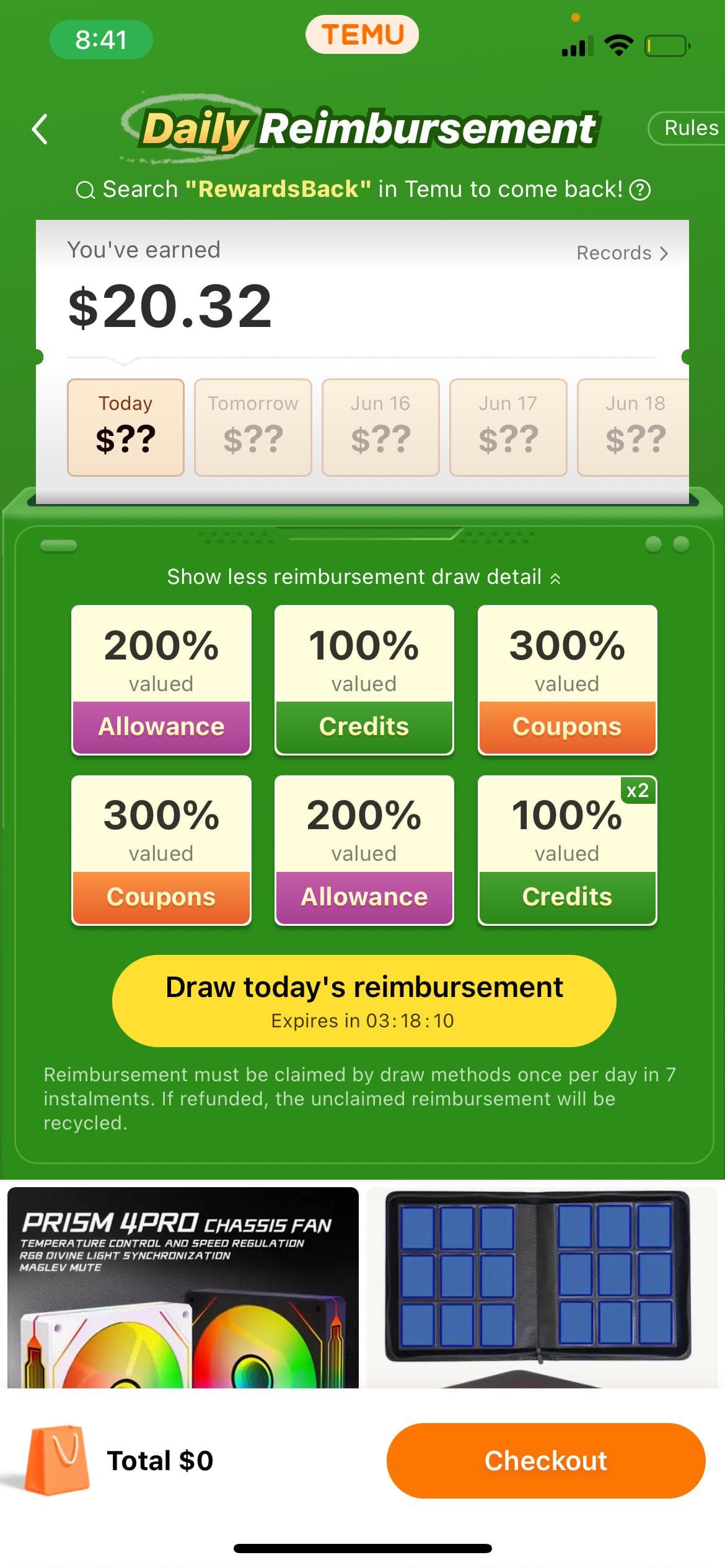 Vorteile der Temu App für tägliche Angebote