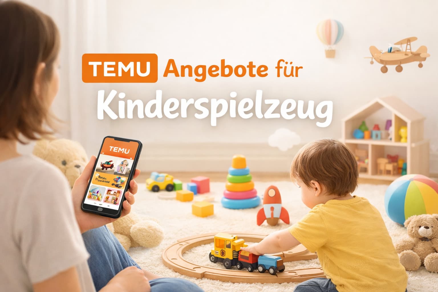 Temu Angebote für Kinderspielzeug: Günstig & vielseitig
