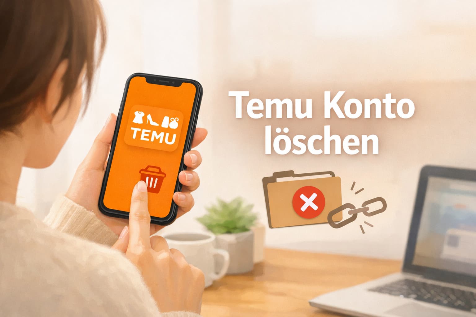 Temu Konto löschen – so funktioniert es in der App