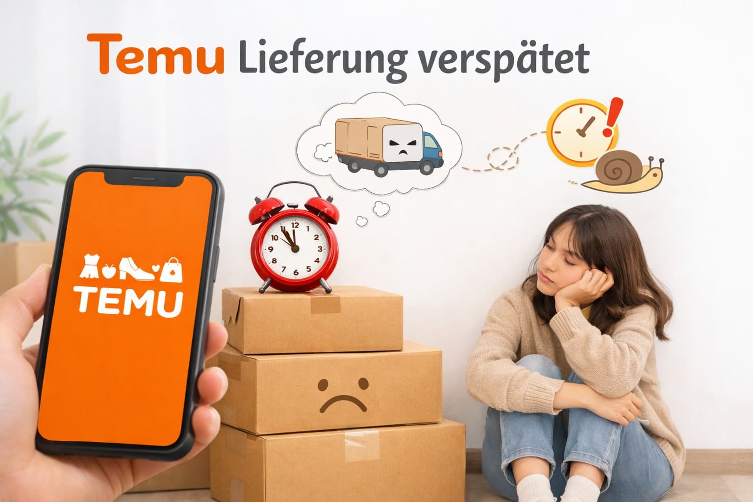 Temu Lieferung verspätet – Ursachen und Lösungen