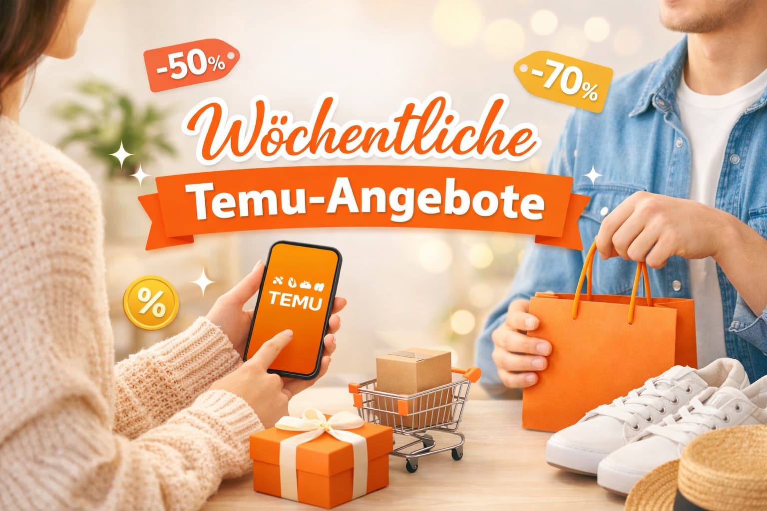 Wöchentliche Temu-Angebote clever nutzen und sparen
